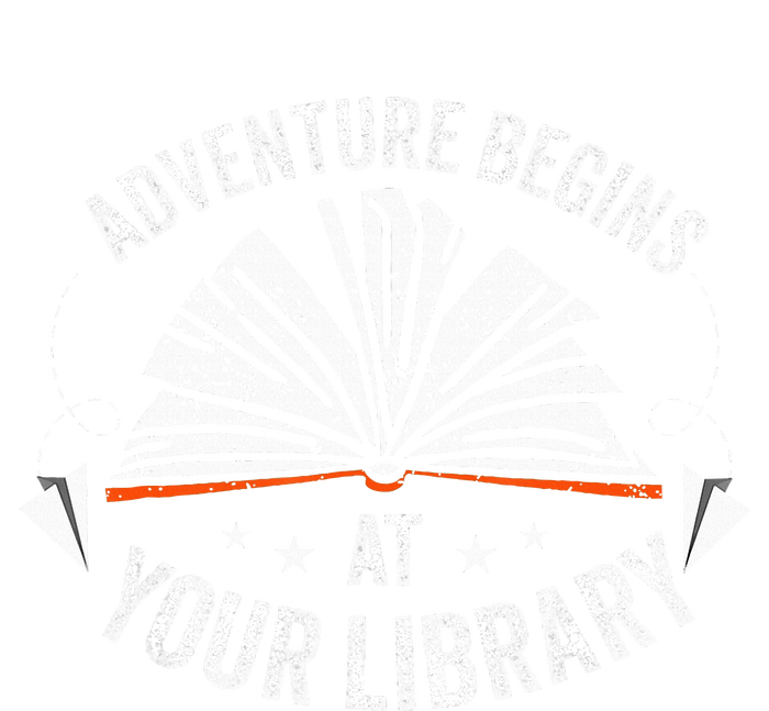 Reading Program 2024 Adventure Begins At Your Library Women's Racerback Tank