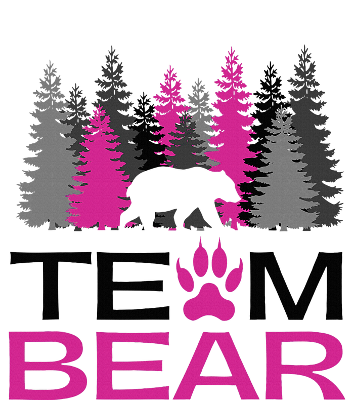 Team Bear Woman Pink T-Shirt