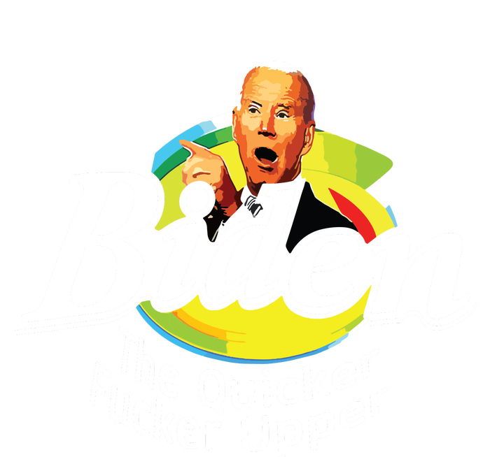 Funny Biden The Quicker Fer Upper Women Ladies Essential Flowy Tank