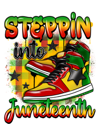 Stepping Into Junenth Like My Ancestors Shoes Black Gift Zip Tote Bag