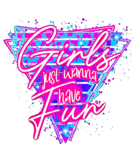 80s Girl Just Wanna Have Fun Nostalgia 1980s Ladies Essential Flowy Tank