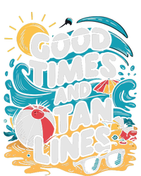 Good Times And Tan Linesv Drawstring Bag