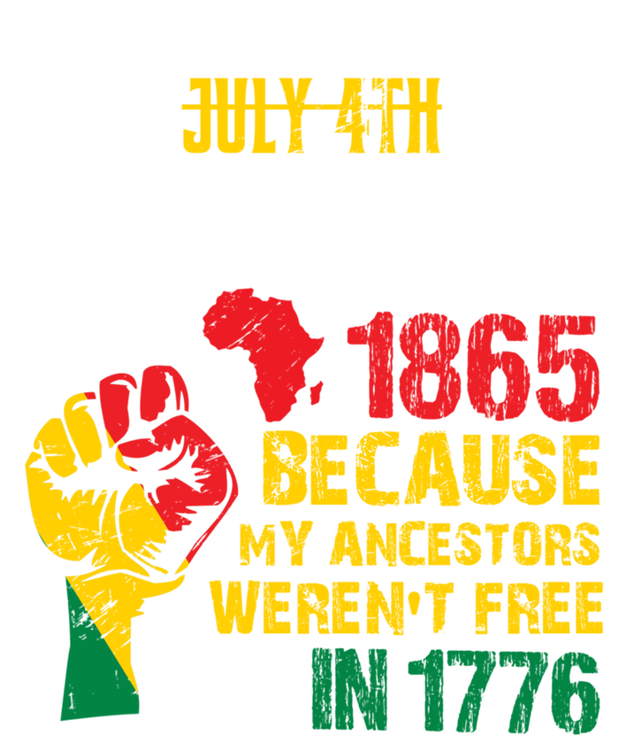 1865 Junenth Because My Ancestors WerenT Free In 1776 Cute Gift Toddler Hoodie