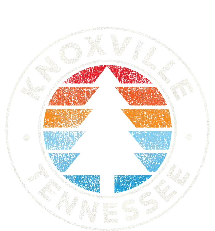 Knoxville Tennessee Tn Vintage Graphic Retro 70s Toddler Zip Fleece Hoodie