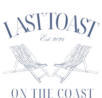 Last Toast Est 2024 On The Coast Retro Style 70s T-Shirt