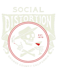 Social Distortion Skelly Circle Youth Performance Sprint T-Shirt