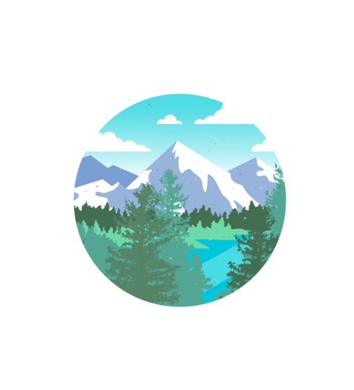 Earth Day Vibes Software Architect Gift Bumper Sticker