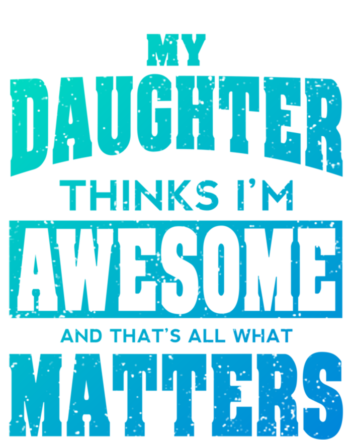 Fathers Day Gift From Daughter Awesome Dad Or Mom Gift Cool Gift Tie-Dye T-Shirt