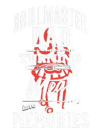 Grillmaster Dad Turning Meat Into Memories Women's Tri-Blend 3/4-Sleeve Raglan Shirt