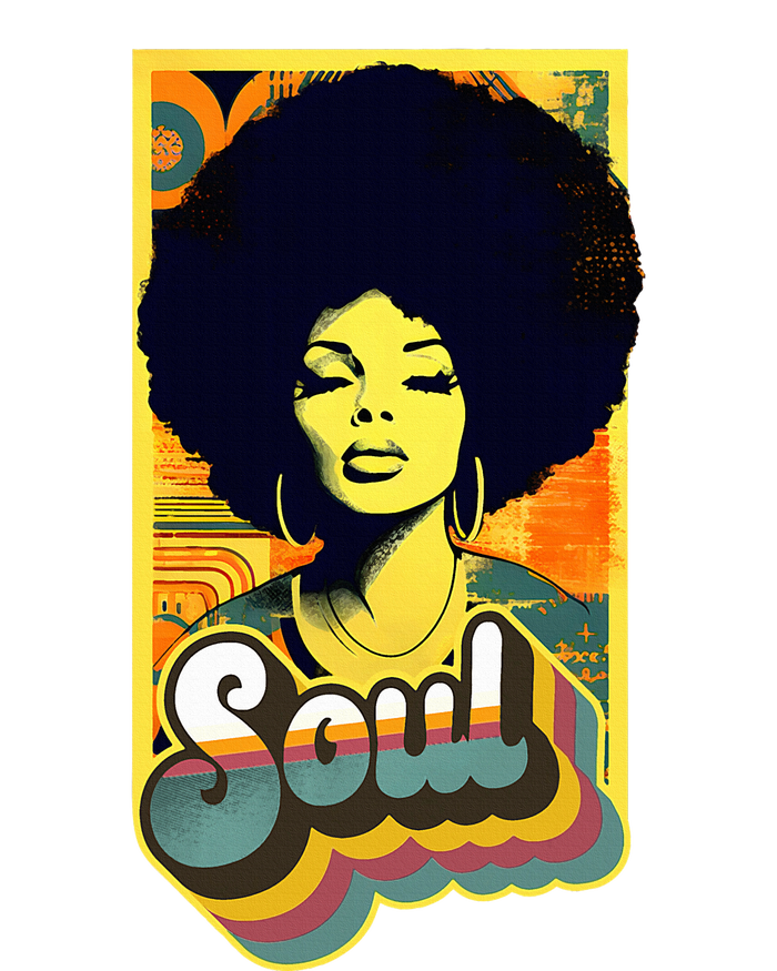 Vintage 70s Funk Afro Soul T-Shirt