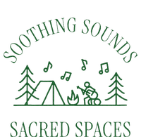 Soothing Sounds Sacred Spaces Sound Therapy Healing Camping T-Shirt