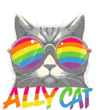 Ally Cat Pride Stuff Flag Transsexual Lgbt Cooling Performance Crew T-Shirt