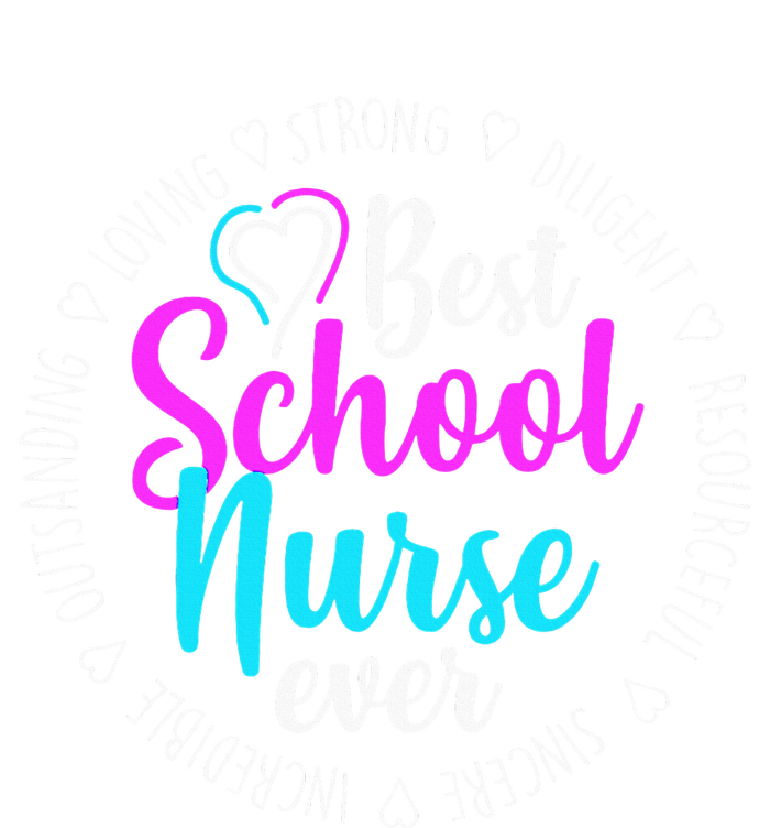 Best School Nurse Ever Appreciation Gift Valucap Bio-Washed Visor