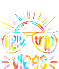 Field Trip Vibes Sunglasses Tie Dye Field Day Teachers T-Shirt