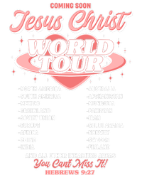Jesus Christ World Tour Christian Faith Backpack