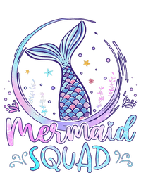 Mermaid Birthday Squad Party Kids Long Sleeve Shirt