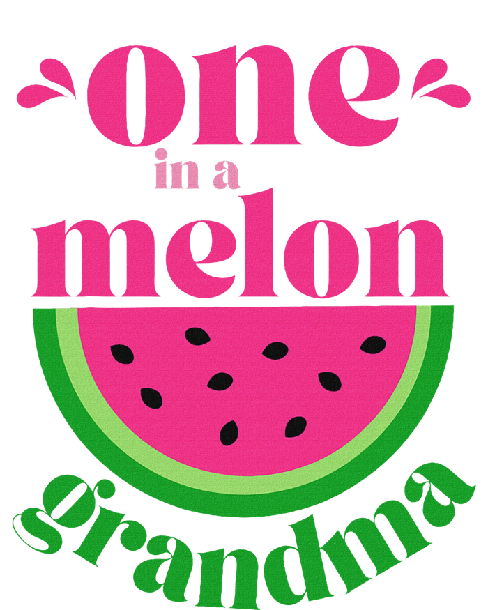 One In A Melon Grandma Watermelon Party Family Matching Women's Pullover Hoodie