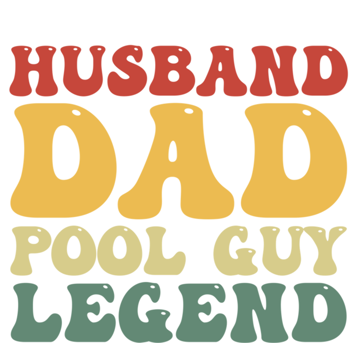 Funny Swimming Husband Dad Pool Guy Legend FatherS Day Gift T-Shirt