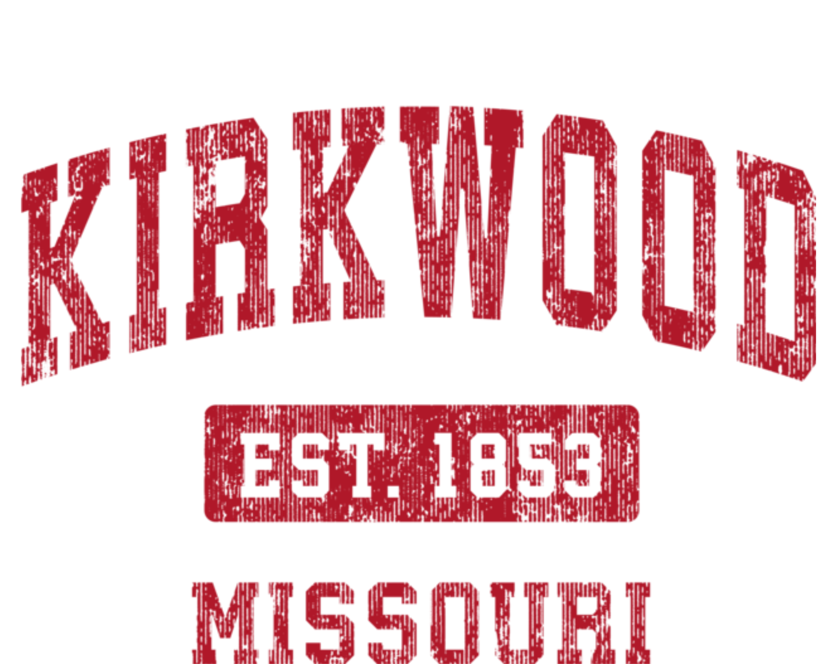 Kirkwood Missouri Mo Vintage Sports Sustainable Bucket Hat