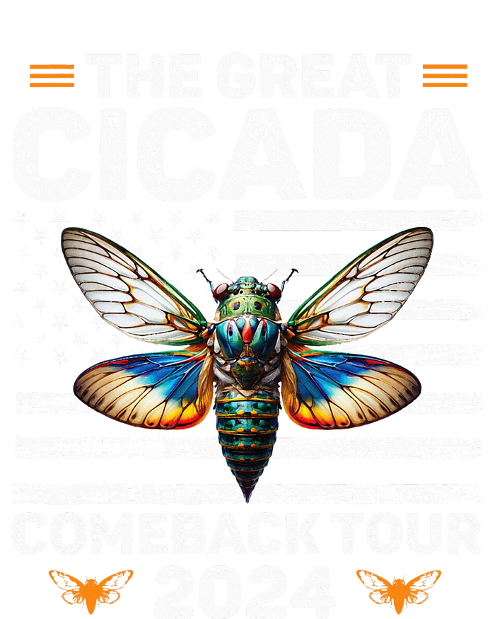 Great Cicada Come Back 2024 Cicada Invasion 2024 PosiCharge RacerMesh Polo