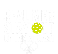 Real Man Stay Out Of The Kitchen Pickleball Retro Funny Quote Bumper Sticker