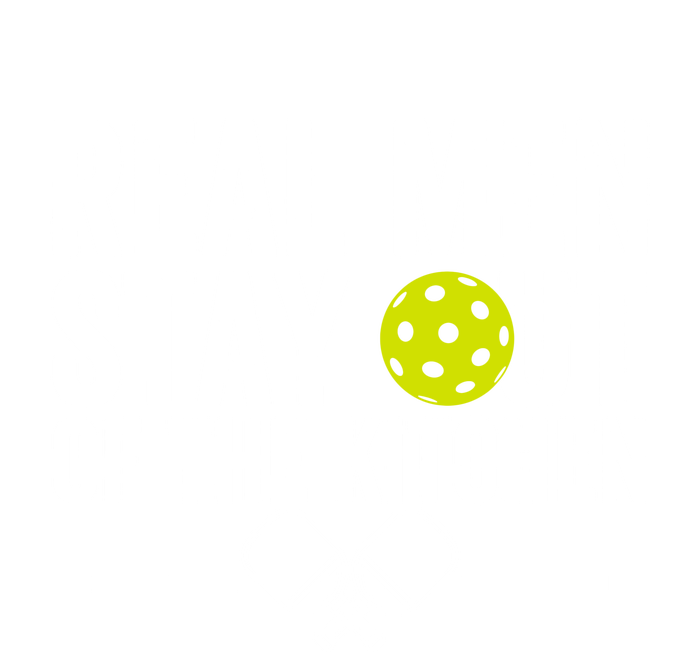 Real Man Stay Out Of The Kitchen Pickleball Retro Funny Quote Bumper Sticker