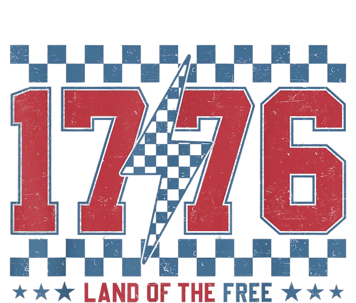 Retro 1776 America 4th Of July Usa Flag Fourth Of July T-Shirt