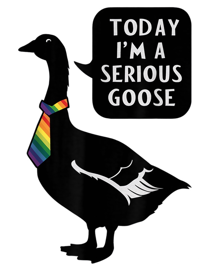 Today IM A Serious Goose Lgbt Cute Funny Serious Goose T-Shirt