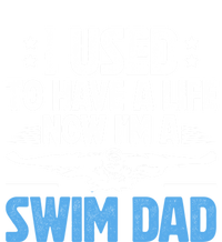 IM A Swim Dad Of A Swimmer Dad Swimming Dad Swim Father Cool Gift Valucap Bio-Washed Visor