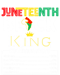 Junenth Black King Nutrition Facts Melanin African Cool Gift T-Shirt