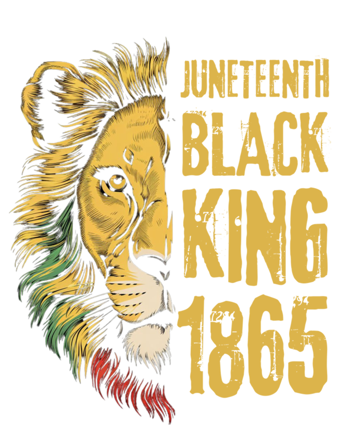 Lion Black King 1865 Junenth African American Gift Premium Hoodie