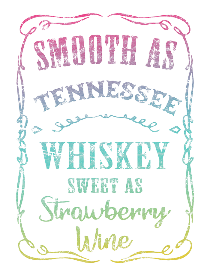 Smooth As Tennessee Whiskey Humour Vacation T-Shirt