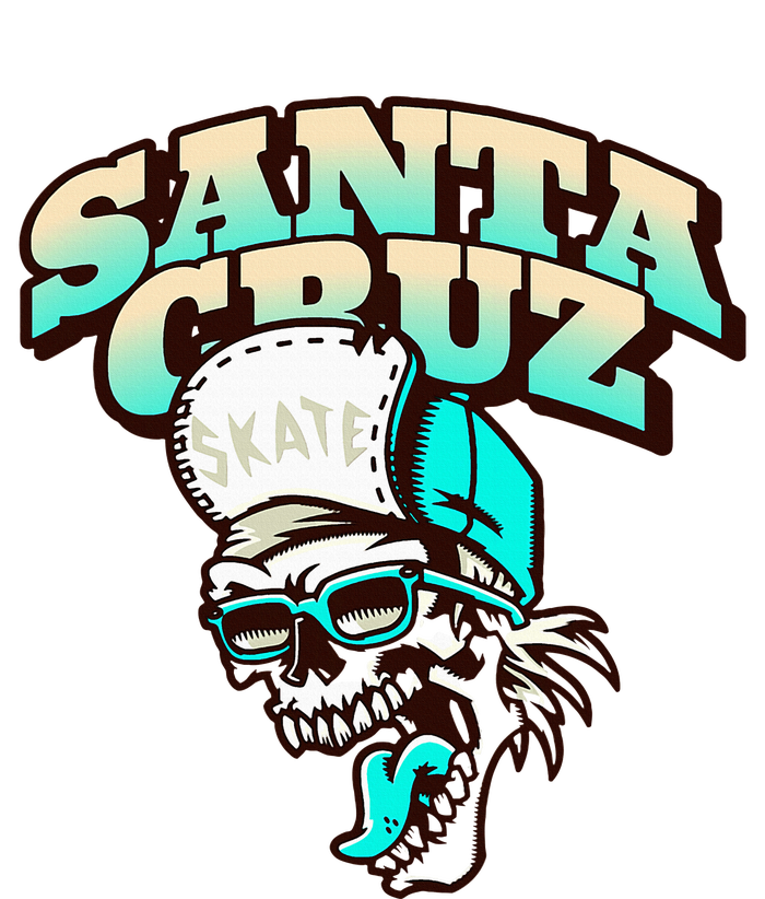 Classic California Skater Santa Cruz T-Shirt