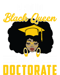 Proud Black Queen Phd Doctorate Degree Graduation Great Gift Zip Tote Bag