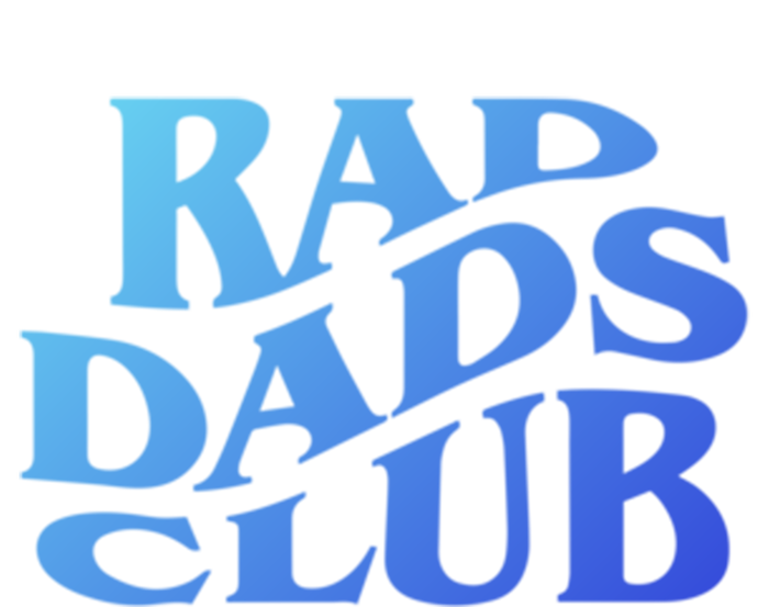 Rad Dads Club (Front+Back) Funny FatherS Day Rad Dad Cute Gift T-Shirt