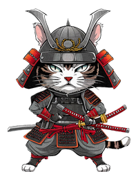 Japanese Samurai Cat Funny Parody Japanese Premium T-Shirt