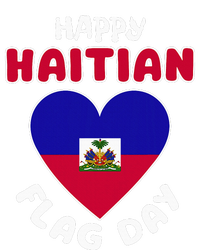 Happy Haitian Flag Day Cool Haiti Flag Heart Premium Hoodie