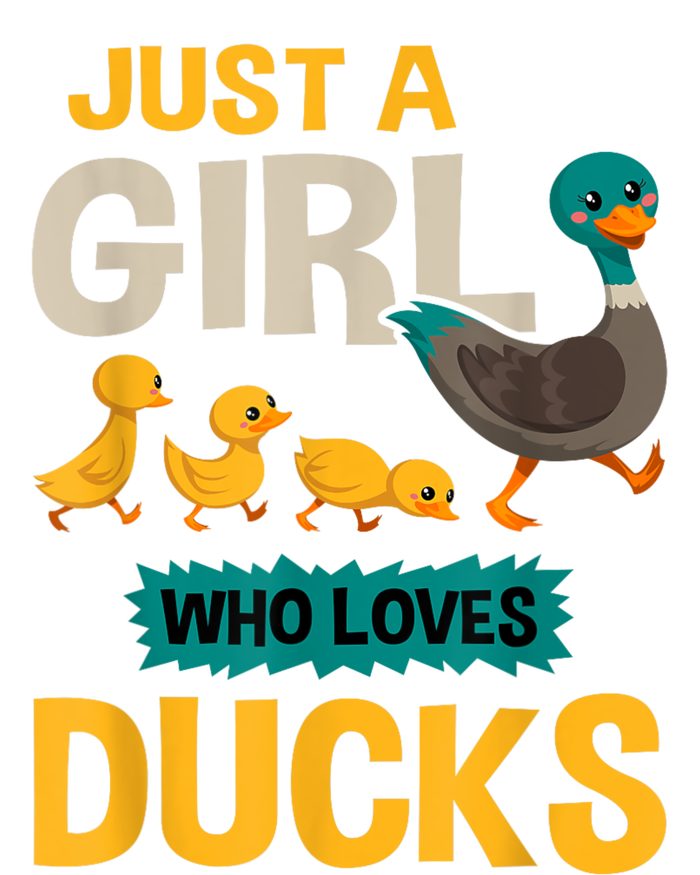 Just A Girl Who Loves Ducks Funny Duck Lover Tank Top