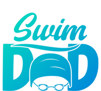 Swim Dad Proud Swimming Dad Of A Swimmer Dad Swim Father Gift Kids T-Shirt