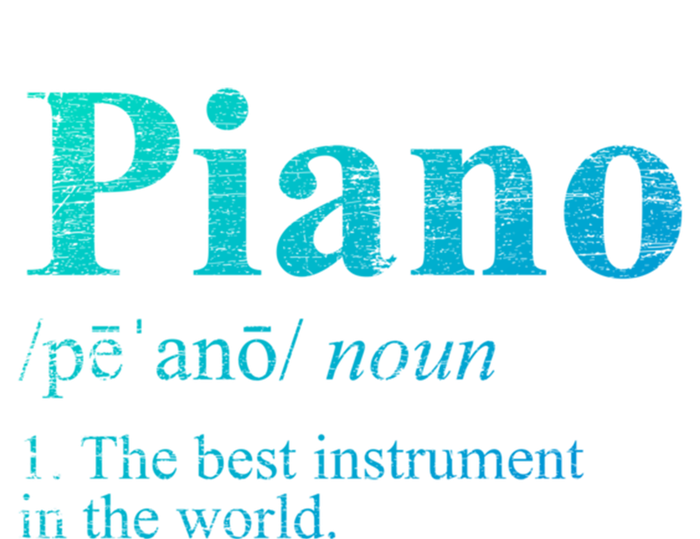 The Best Instrut In The World Piano Gift Tank Top