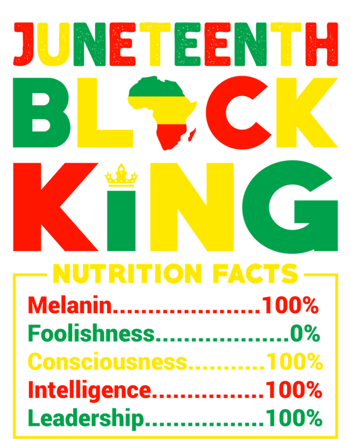 Junenth Black King Nutritional Facts Couple Funny Gift Stripe Pom Pom Beanie