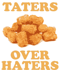 Taters Over Haters Funny Food Canvas