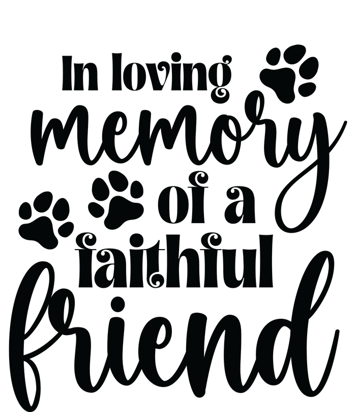 In Loving Memory Of A Faithful Friend Cool Comfort Performance Bucket Hat