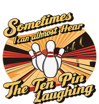 Funny Bowling Ten Pin Laughing Snapback Five-Panel Rope Hat