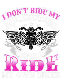 Motorcycle I DonT Ride My Own Bike Girlfriend Wife Biker Mesh Reversible Basketball Jersey Tank