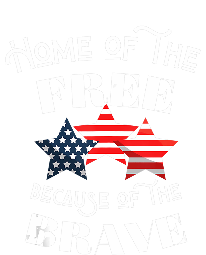 Home Of The Free Because Of The Brave Patriotic Flag Sweatshirt