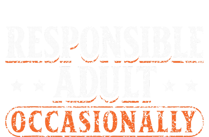 Responsible Adult Occasionally Puberty Responsible Performance Fleece Hoodie