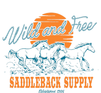 Saddleback Supply Wild And Free Logo T-Shirt