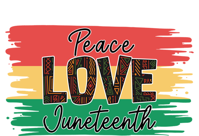 Peace Love Junenth 1865 Gift T-Shirt