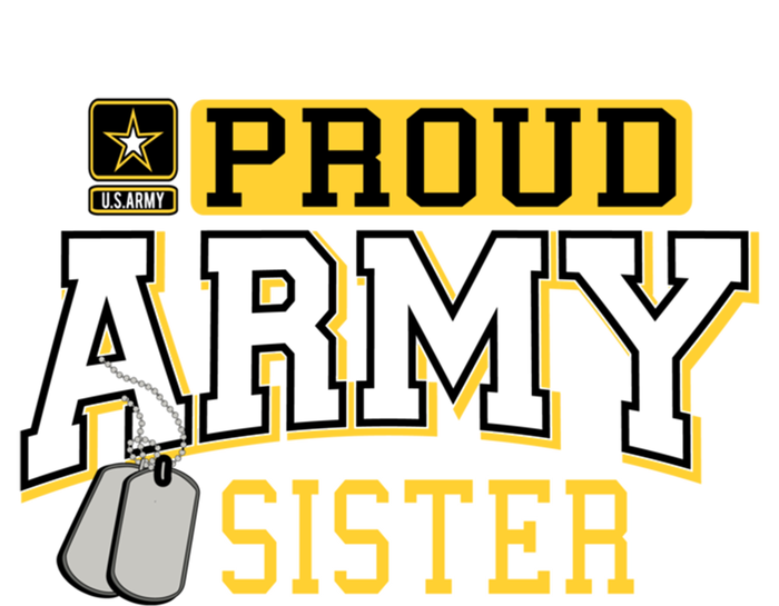 Proud Army Sister Gift Military Pride Gift Mousepad